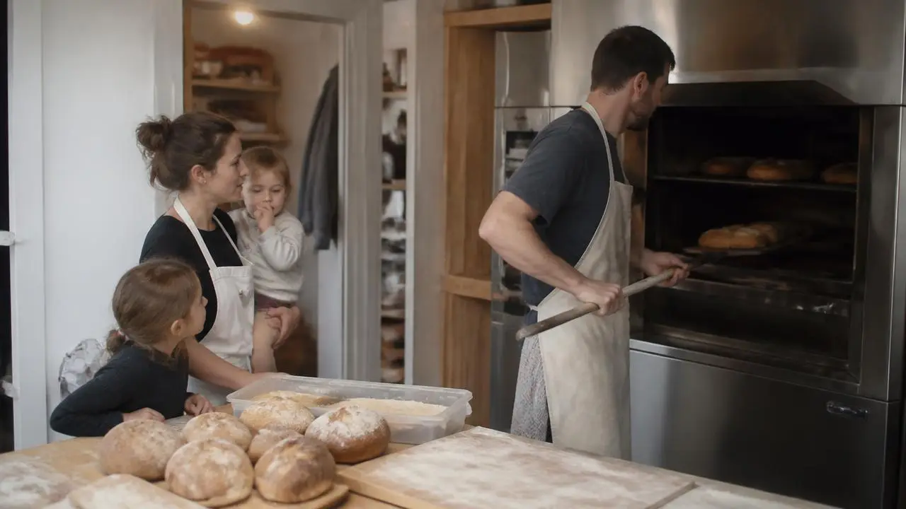Family bakery owner boxing pastries behind the counter in Santa Clara, Utah — business insurance, BOP, general liability and workers' comp for Santa Clara, Utah 84765 employers
