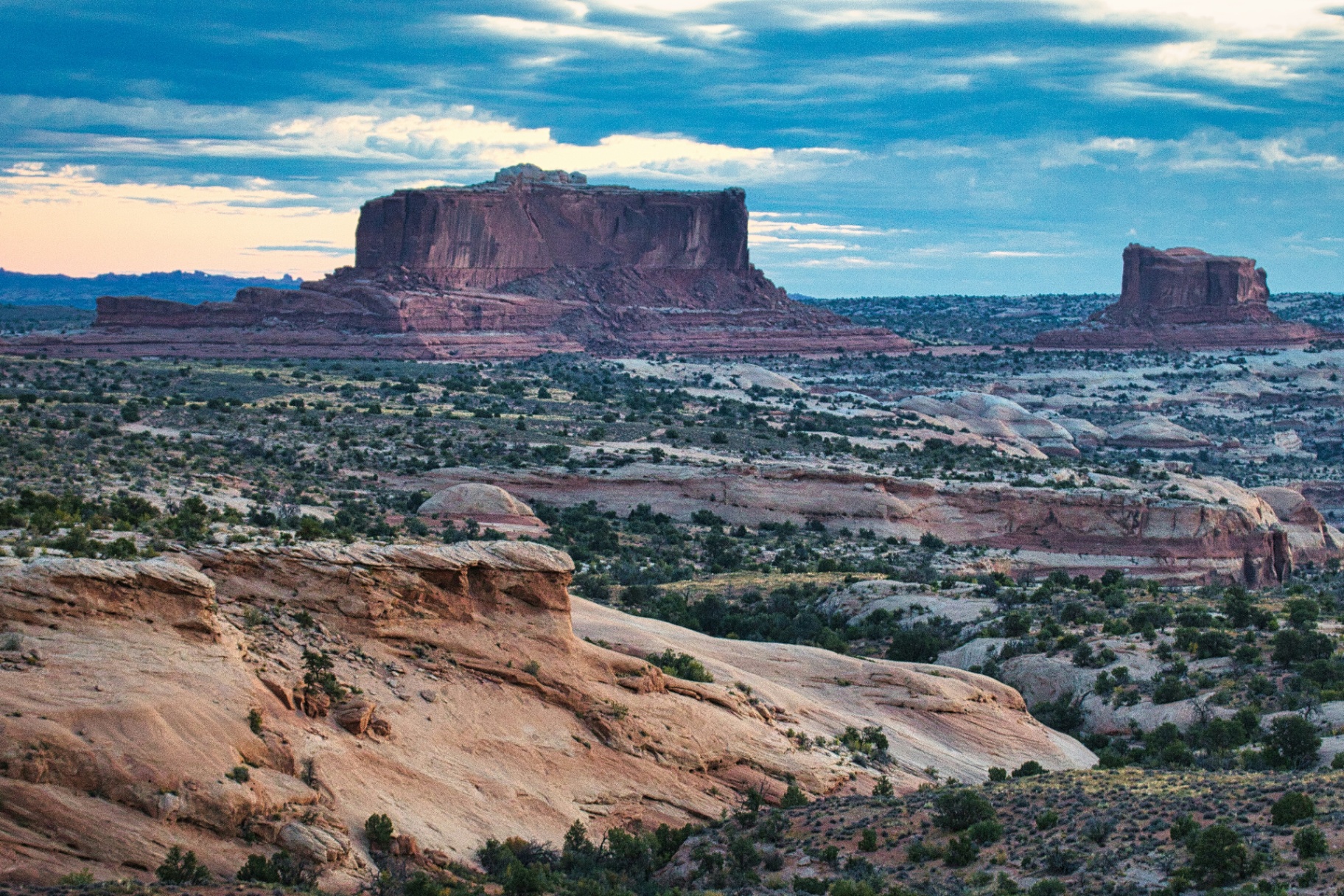 Red sandstone butte and desert vista near Ivins, Utah — renters insurance in Ivins, UT