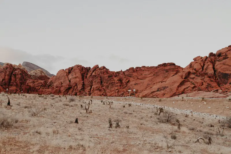 Red sandstone cliffs and desert flats outside St. George, Utah — the Washington County landscape where OnPoint Insurance Group enrolls households in ACA Marketplace health plans