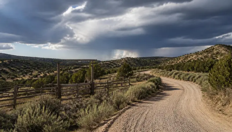 Wooden corral and sagebrush flats under wide sky near Central, Utah — health insurance and ACA Marketplace enrollment for Central, Utah 84722 households