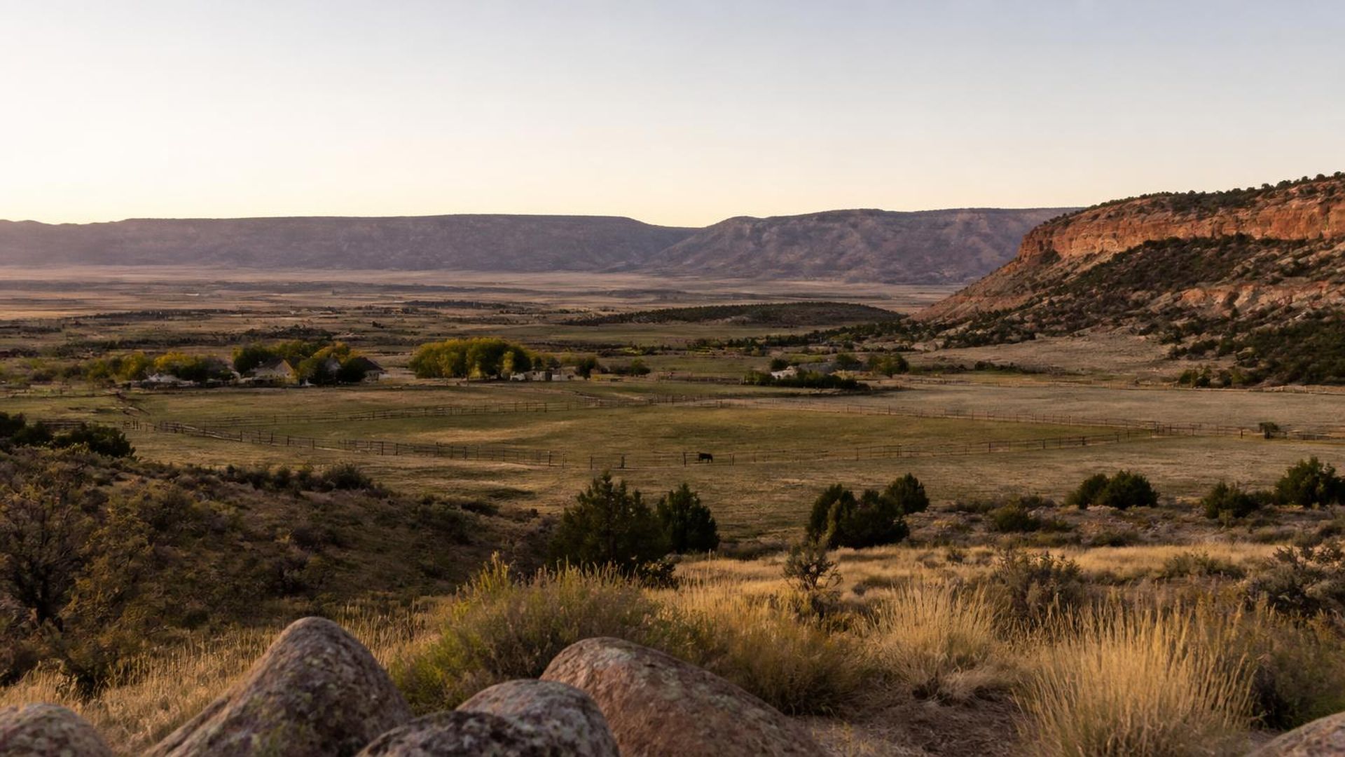 Ranch homes spread across the open valley floor at Dammeron Valley, Utah (ZIP 84783) — ACA / Obamacare Marketplace health insurance, subsidies and off-Marketplace plans for Dammeron Valley, Utah households