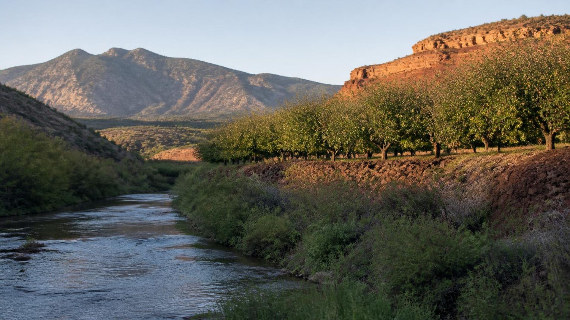Orchards and stone homes along Ash Creek below the red ridges of Toquerville, Utah (ZIP 84774) — ACA / Obamacare Marketplace health insurance, subsidies and off-Marketplace plans for Toquerville, Utah households