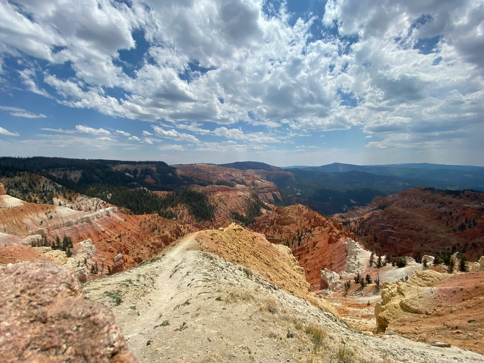 Cedar Breaks National Monument landscape above Cedar City, Utah